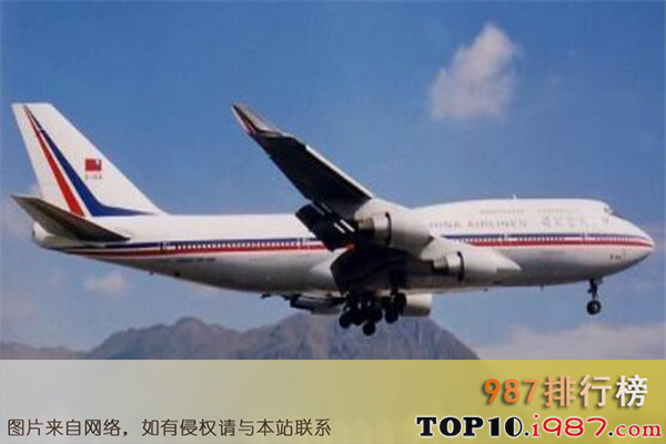 十大最不安全航空公司之中华航空公司