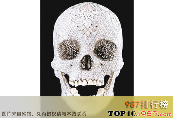 十大世界最贵的奢侈品之钻石骷髅头