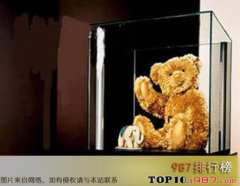 十大世界最贵的奢侈品之黄金绒毛泰迪熊