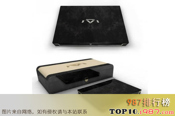 十大世界最贵的奢侈品之钻石笔记本电脑
