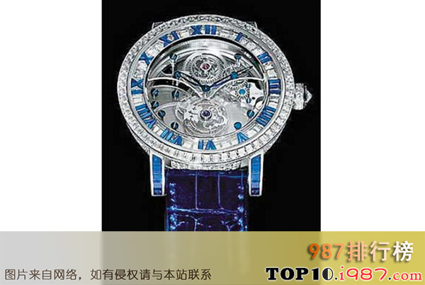 十大世界最贵的奢侈品之钻石陀飞轮表