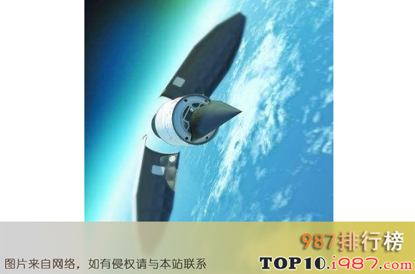 十大世界最好的无人机之猎鹰高超音速飞行器