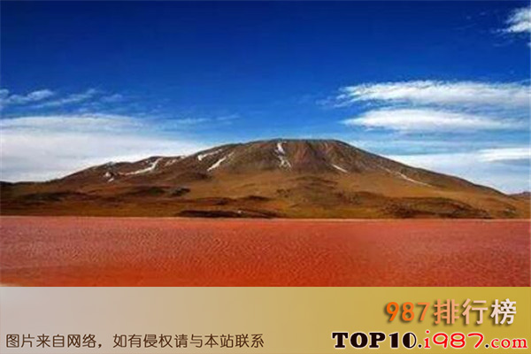 十大世界最奇特的湖泊之红湖