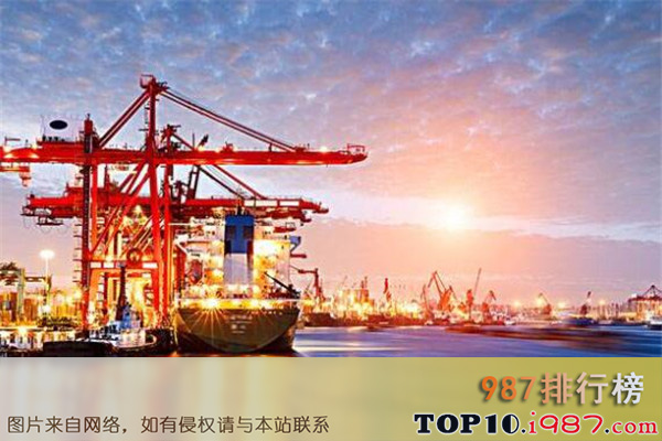 十大世界港口之上海港