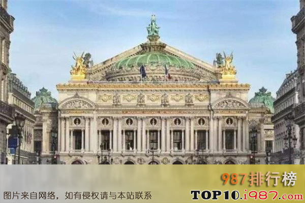 十大世界著名的歌剧院之巴黎歌剧院