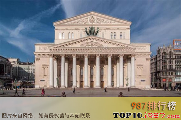 十大世界著名的歌剧院之莫斯科大剧院
