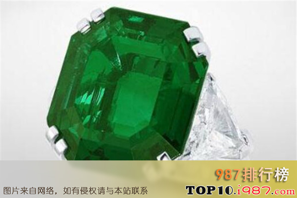 十大世界最昂贵的订婚戒指之graff 格拉夫祖母绿