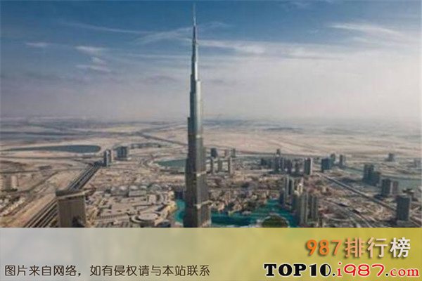 十大世界高楼之哈利法塔