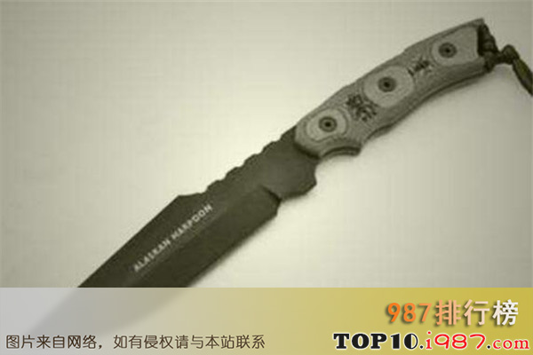 十大世界最好的军刀之tops ah906 alaskan harpoon