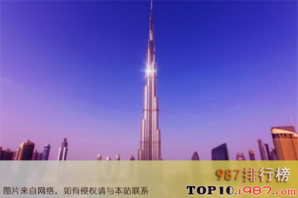 十大世界高层建筑之哈利法塔