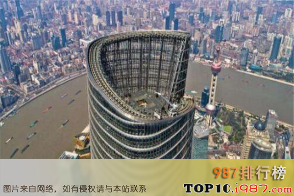 十大世界高层建筑之上海中心大厦