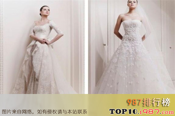 十大世界婚纱之zuhair murad