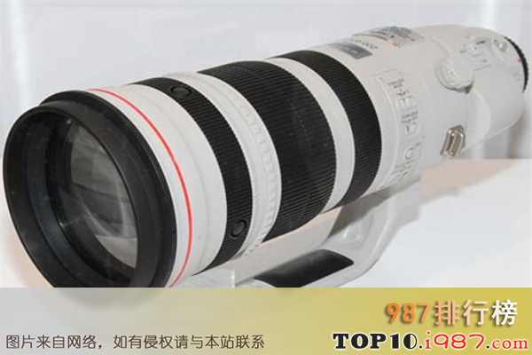 十大世界最贵的镜头之canon ef 600mm f/4l is ii usm lens