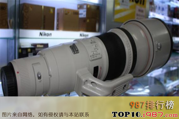 十大世界最贵的镜头之canon ef 800mm f/5.6l is ii usm