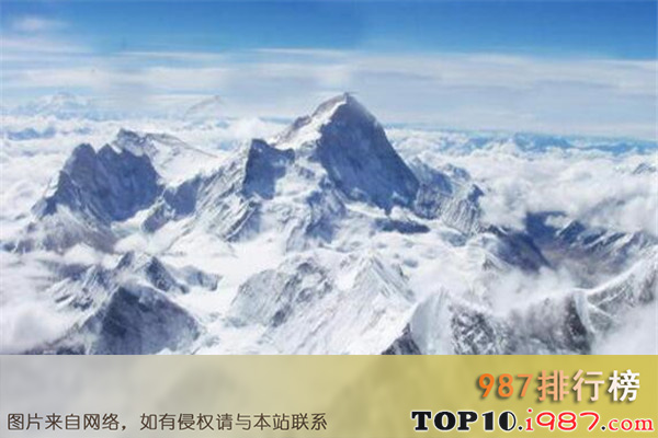 十大世界最高的山峰之马卡鲁峰