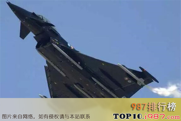 十大世界最强的飞机之台风战斗机
