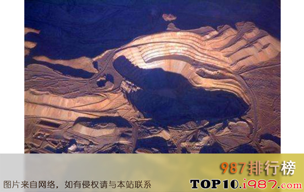 十大世界坑洞之chuquicamata铜矿坑