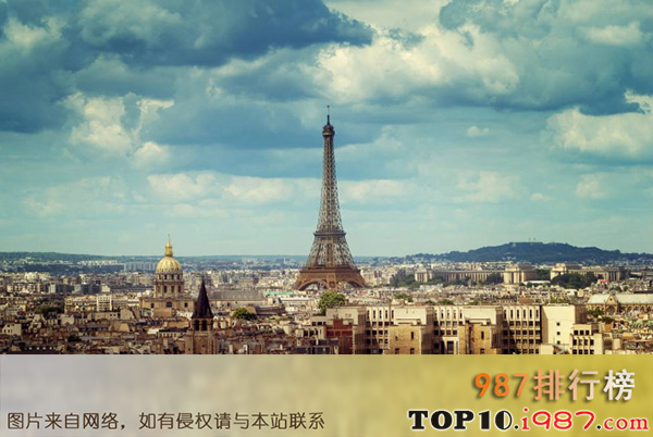 世界十大旅游大国之法国