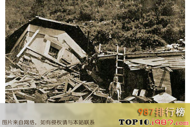 十大世界海啸之1896年日本三陆海啸