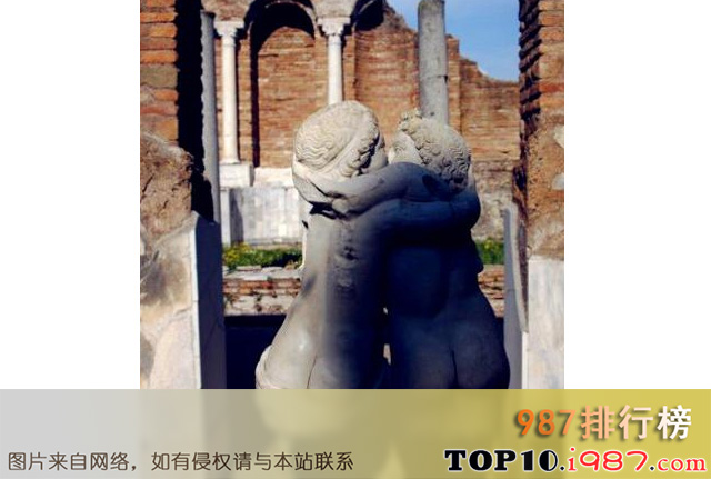 十大世界最有名的接吻雕塑之丘比特与普赛克