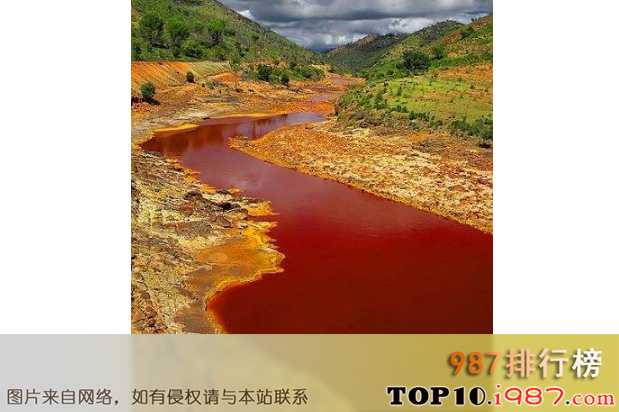 十大世界最危险的水域之rio tinto