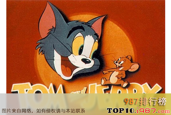 十大世界经典动画作品之猫和老鼠