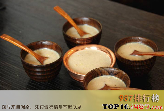 十大内蒙古有名小吃之奶茶