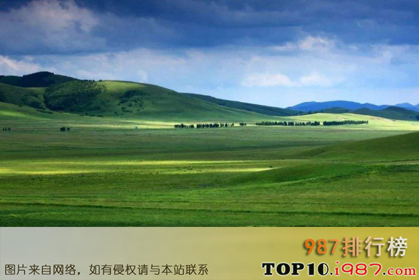 十大内蒙古旅游景点之乌兰布统草原