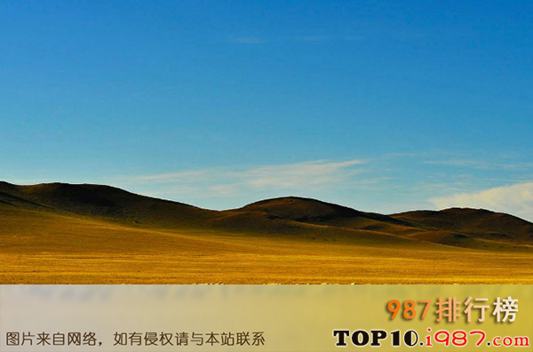 十大内蒙古旅游景点之锡林郭勒大草原