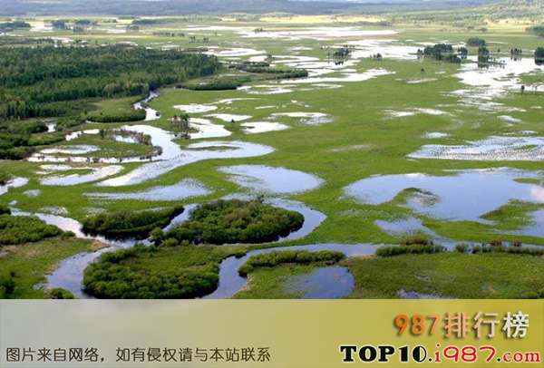 十大黑龙江旅游景点之大沾河国家森林公园