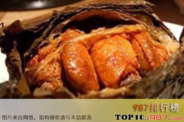 十大杭州特色美食推荐之叫化童子鸡