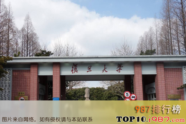 十大全国名牌大学之复旦大学