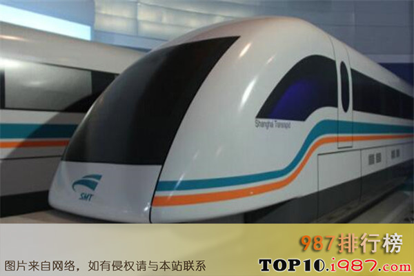 十大世界火车之上海磁悬浮列车