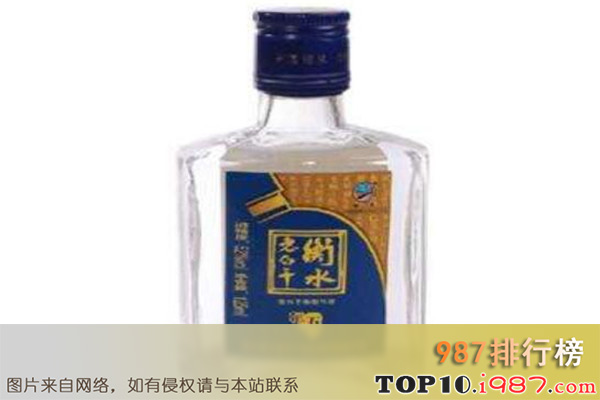 十大烈酒之中国76%衡水老白干