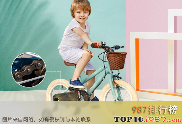 十大儿童自行车之可优比儿童自行车