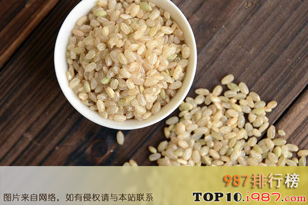 十大营养粗粮之糙米