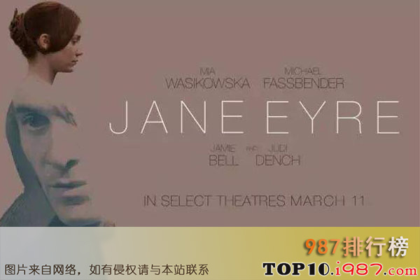 十大世界爱情书籍之《简·爱》(jane eyre)