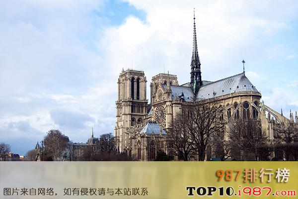 世界十大文物古迹之巴黎圣母院