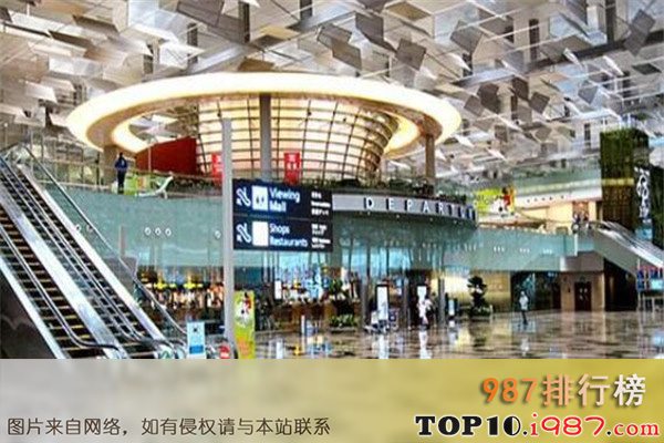 十大亚洲机场之新加坡樟宜国际机场