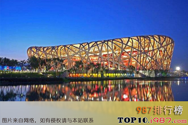 十大世界体育场之鸟巢北京国家体育场