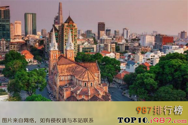 十大亚洲最佳旅游地之越南胡志明市