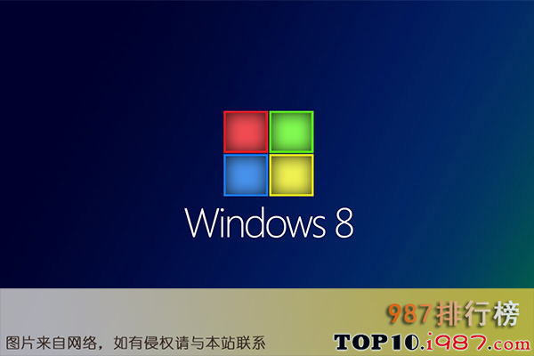 十大软件系统之windows8
