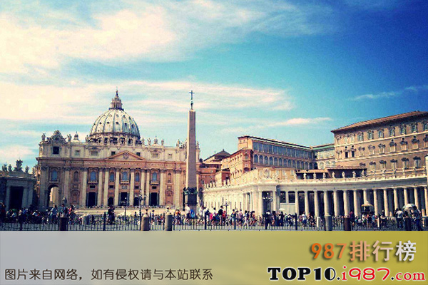 十大世界最小的国家之梵蒂冈