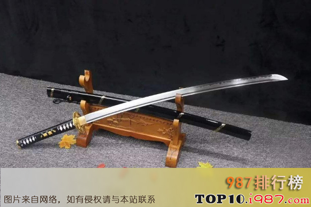 十大世界著名军刀之日本武士刀