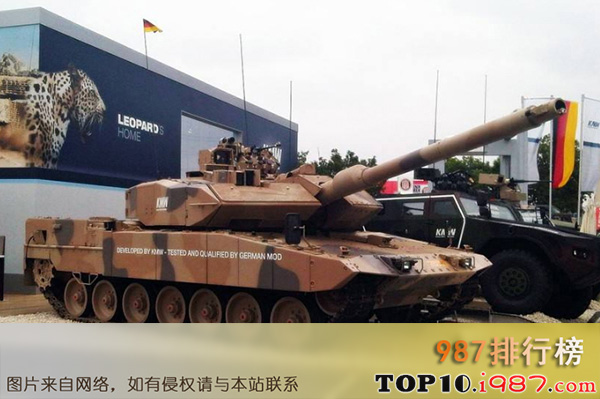 十大世界最好的坦克之豹2a7坦克