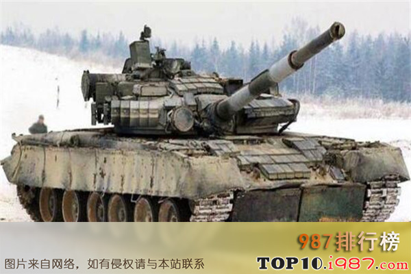 十大世界坦克之t80主战坦克