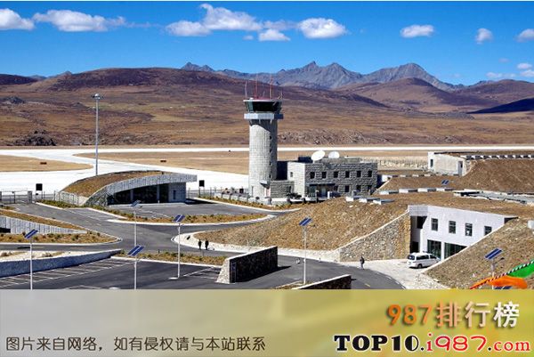 十大世界上海拔最高的机场之稻城亚丁机场