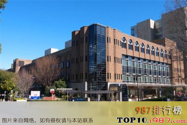 十大世界医院之东京大学医学部附属医院