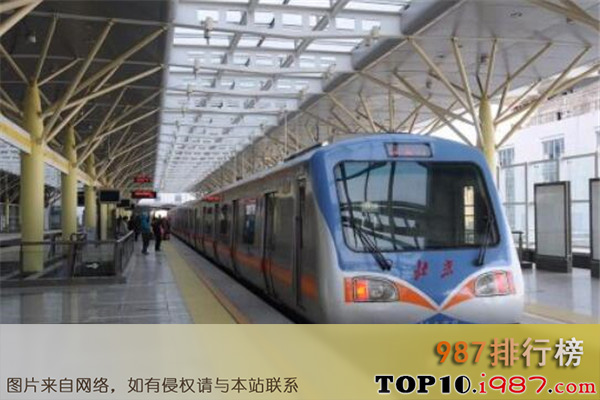十大世界地铁之北京地铁