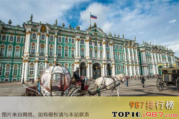 十大世界最美的建筑之冬宫